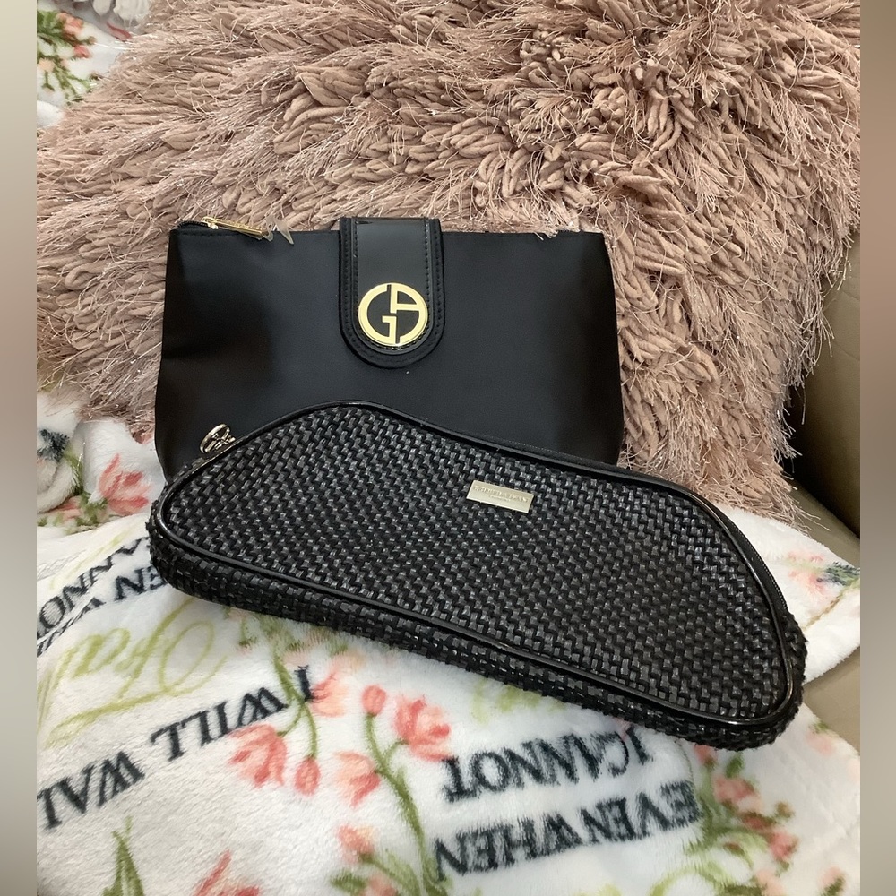 Set of Two Giorgio Armani Makeup Bags